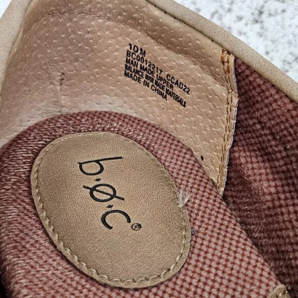 B.O.C Women Loafer Shoes Taupe Vegan Faux Leather Upper Slip On Shoes Size 10M - Picture 10 of 10